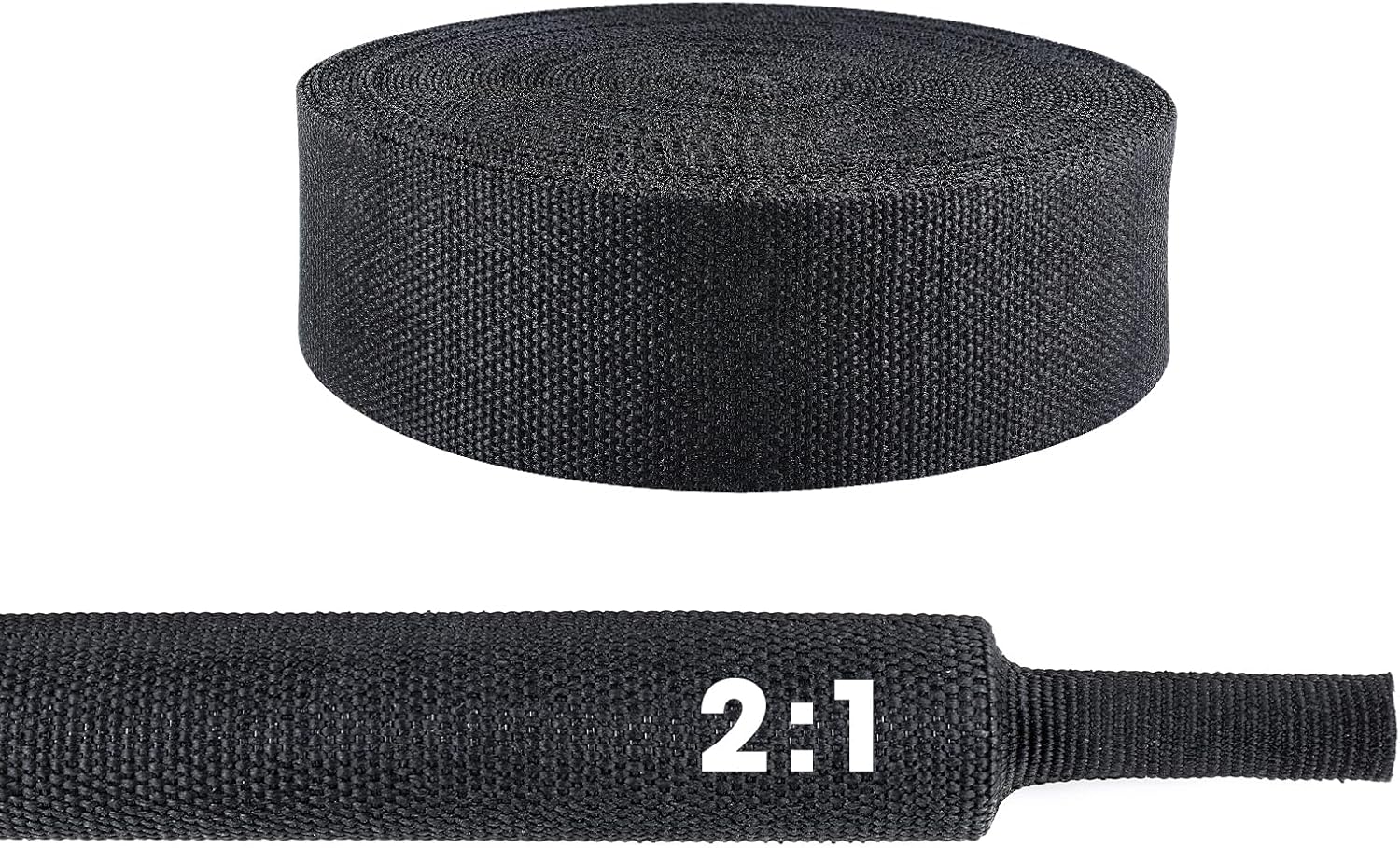 2 to 1 Heat Shrink Braided Sleeving for Cable and Hose Protection