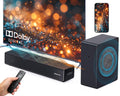 2.1 ch Soundbar with Subwoofer - Dolby Digital 100W Home Theater