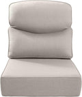 Luxury 24x24x6 Smile Outdoor Cushions Set - Deep Seat Support