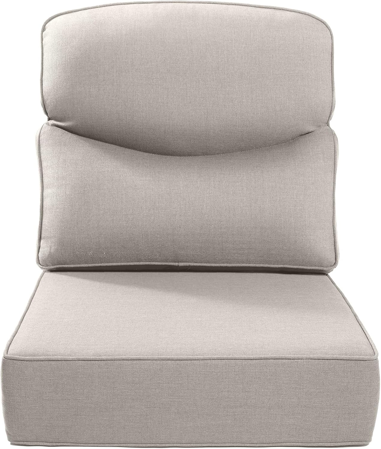 Luxury 24x24x6 Inch Smile Outdoor Cushions for Patio Furniture