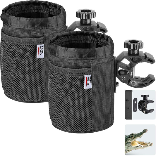 KEMIMOTO Motorcycle Cup Holder - Universal Drink Holder for Bikes
