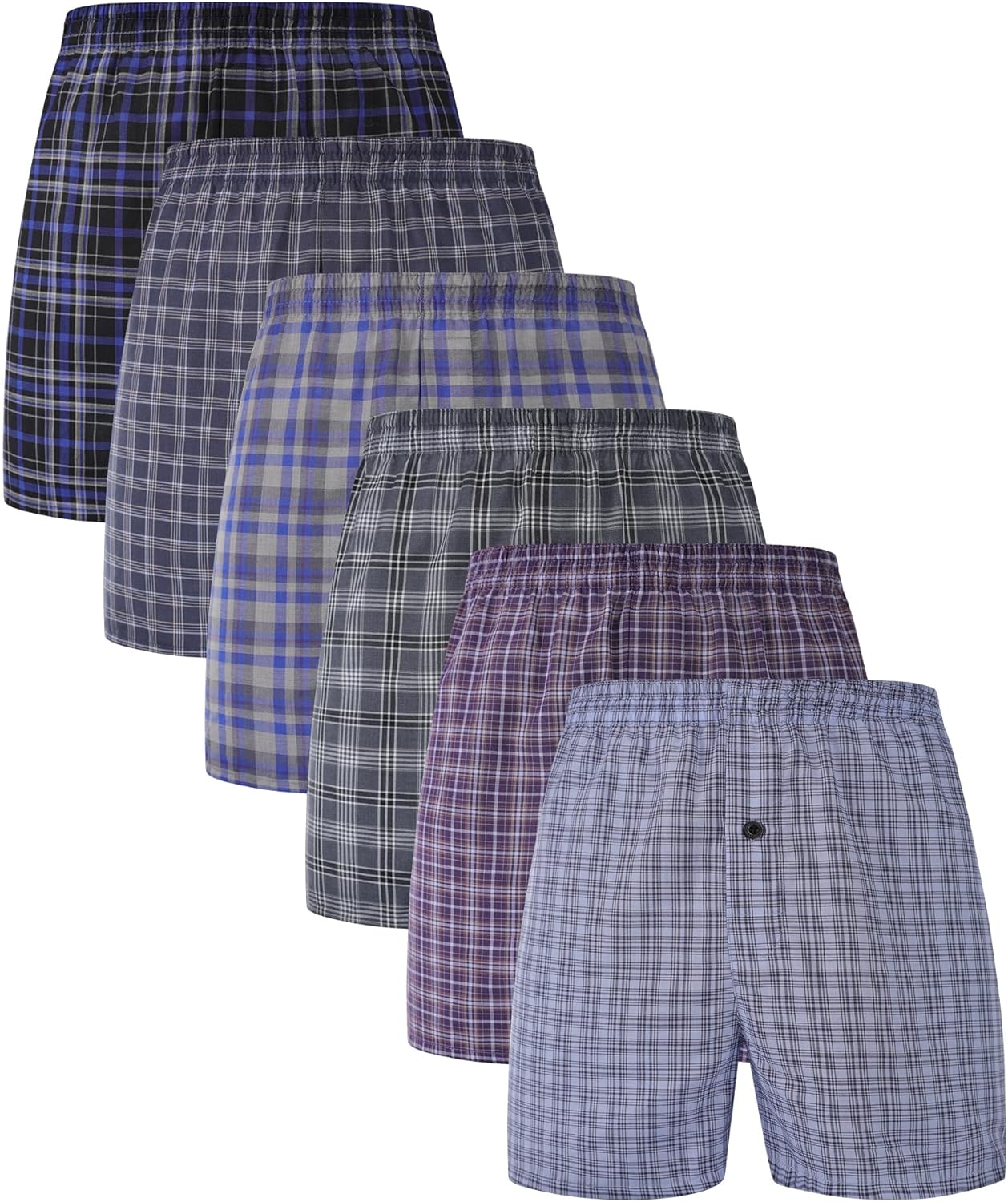 Bamboo Cool Men's Woven Boxer Shorts for Ultimate Comfort