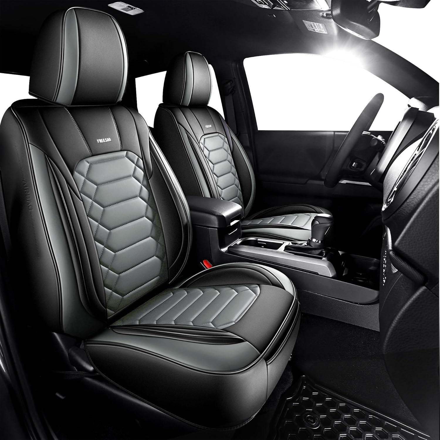 FREESOO Tacoma Seat Covers Custom Fit for 2016-2023 Models