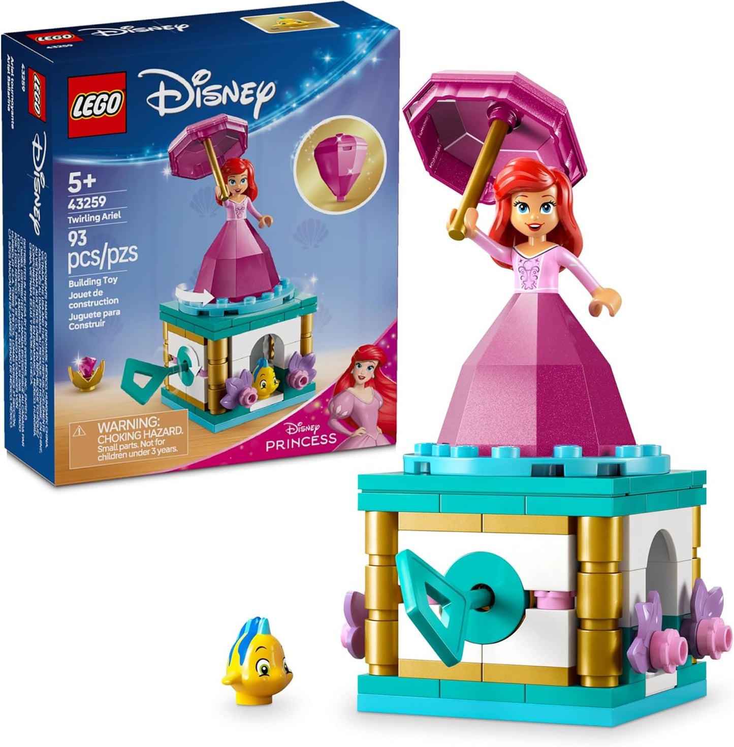 Twirling Ariel LEGO: Magical Mermaid Toy