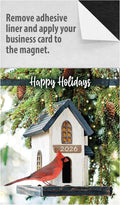 2026 Peel and Stick Magnetic Business Card Calendars Pack of 200