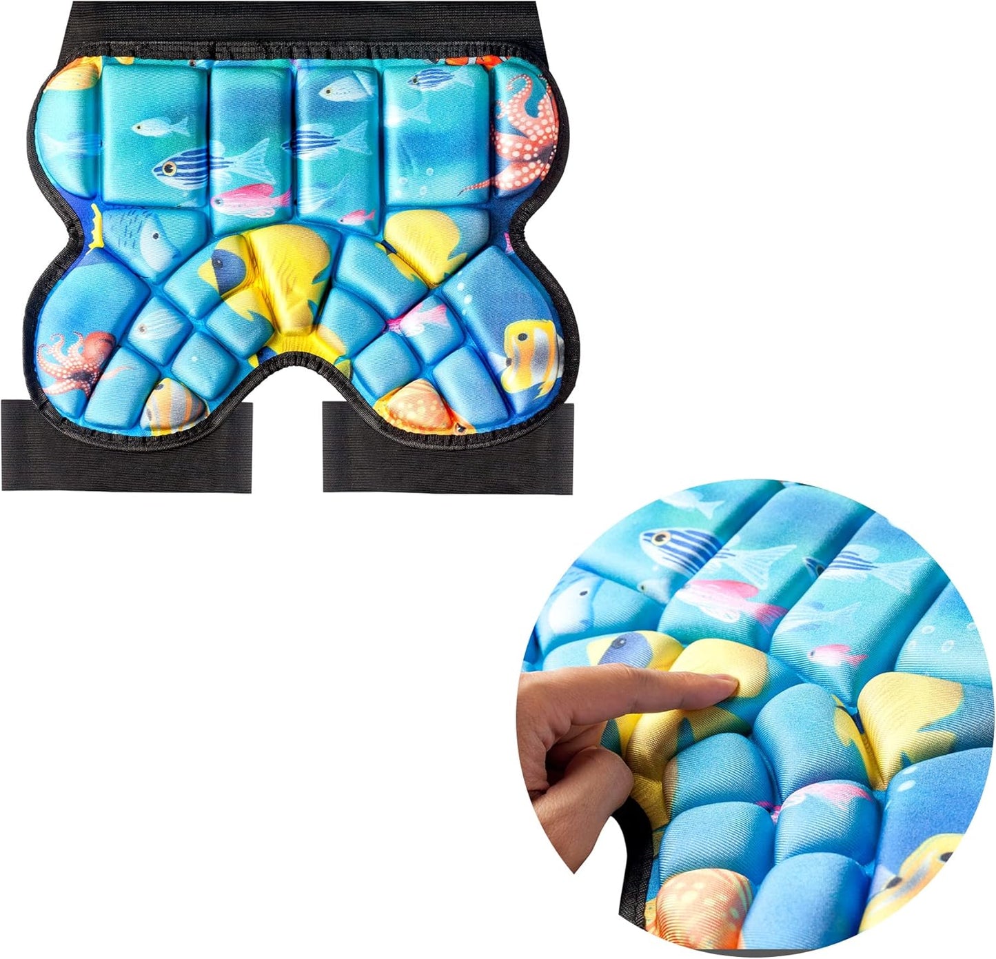 Kid's 25mm Thick Skating Butt Pads - Lightweight Protection