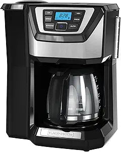 BLACK+DECKER 12-Cup Mill and Brew Coffee Maker for Fresh Coffee