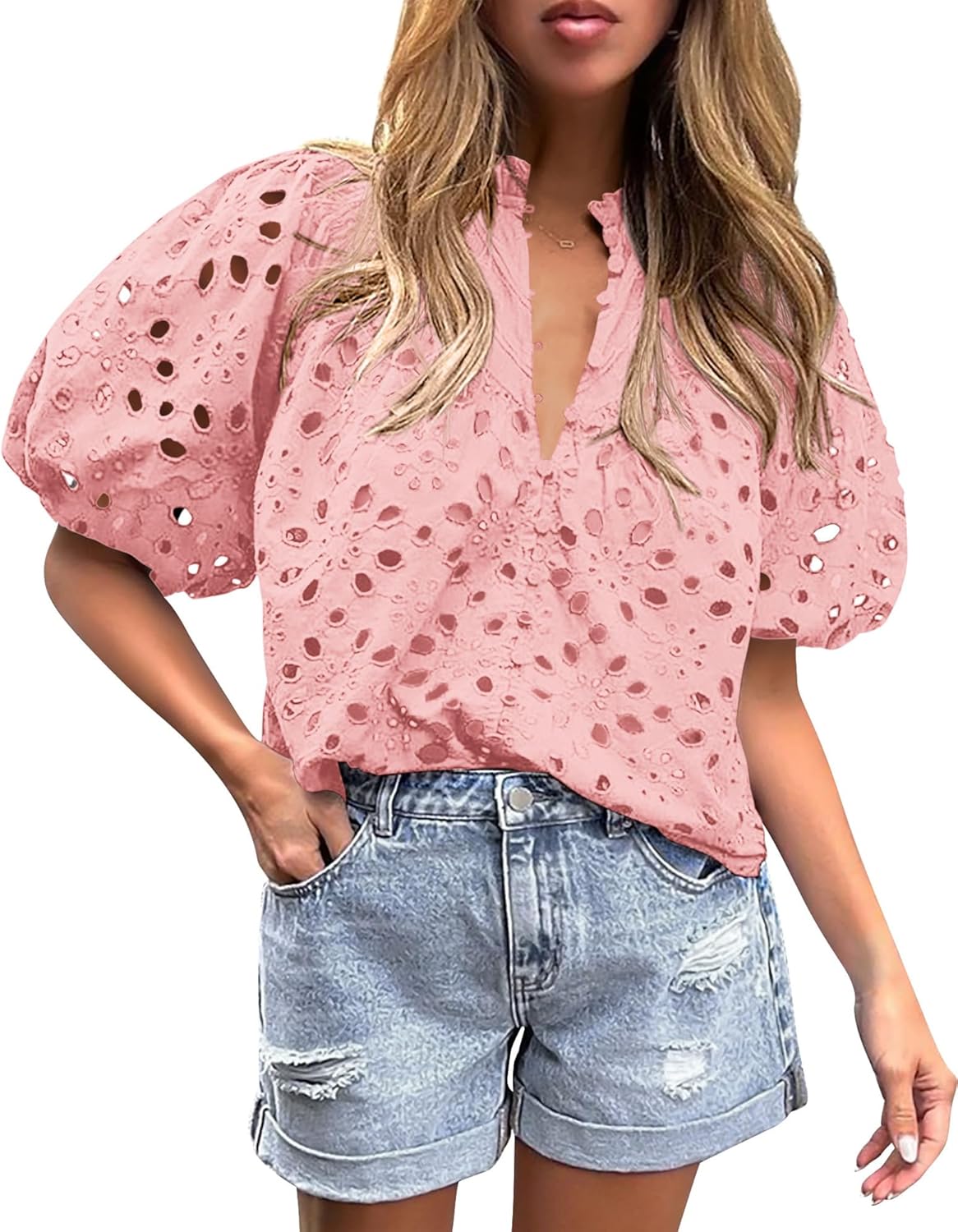 PRETTYGARDEN Women's Summer Tops for Dressy Casual Outfits