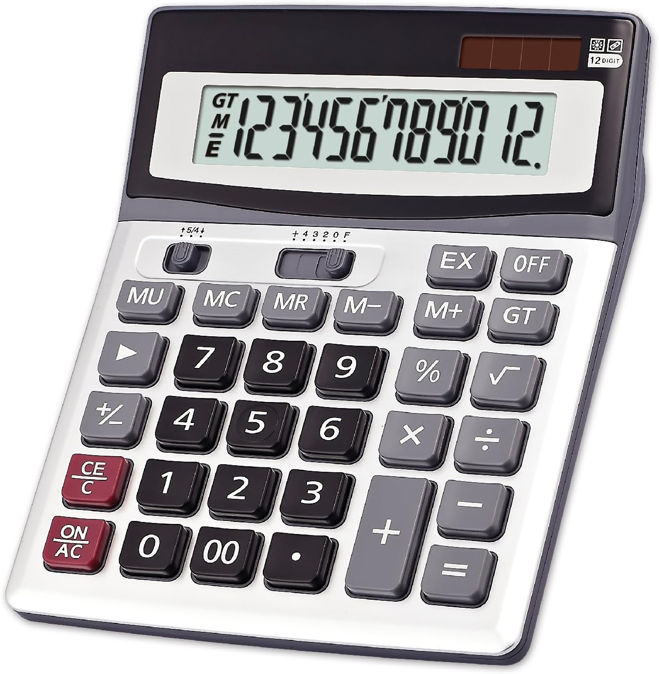 OFFIDIX Large Dual Power Calculator