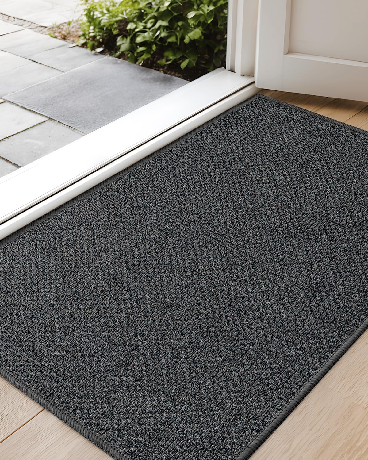 Color&Geometry Indoor Door Mat 26x47 Non Slip Washable Rug