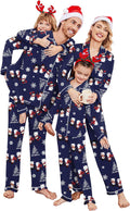 Ekouaer Christmas Family Matching Pajamas Long Sleeve (Style 57MR)