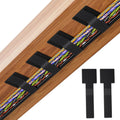 Hook and Loop Cable Ties 100pcs - Adjustable Adhesive Cable Organizers