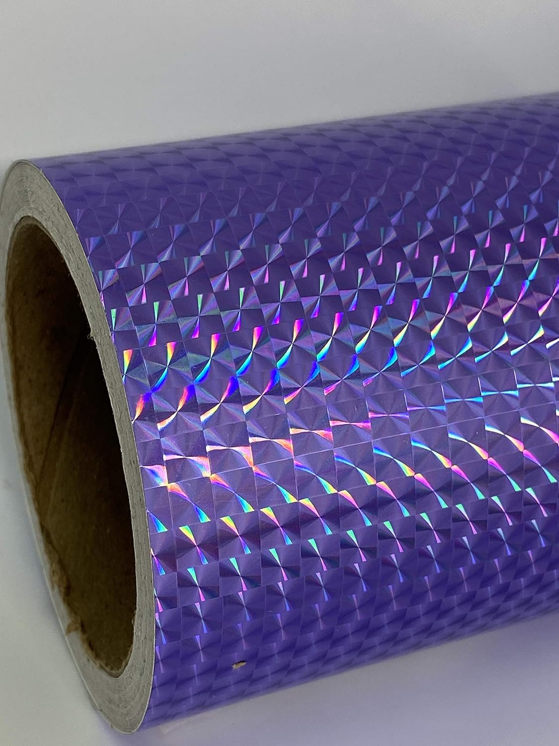 Roll of Prism Sign Vinyl, Holographic Mosaic for Crafting