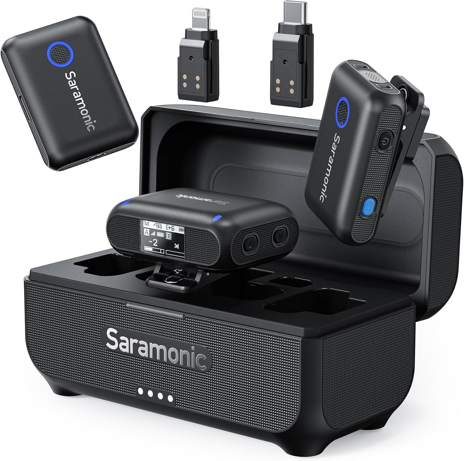 Saramonic BLINK500B2+ Wireless Lavalier Mic for iPhone & Android