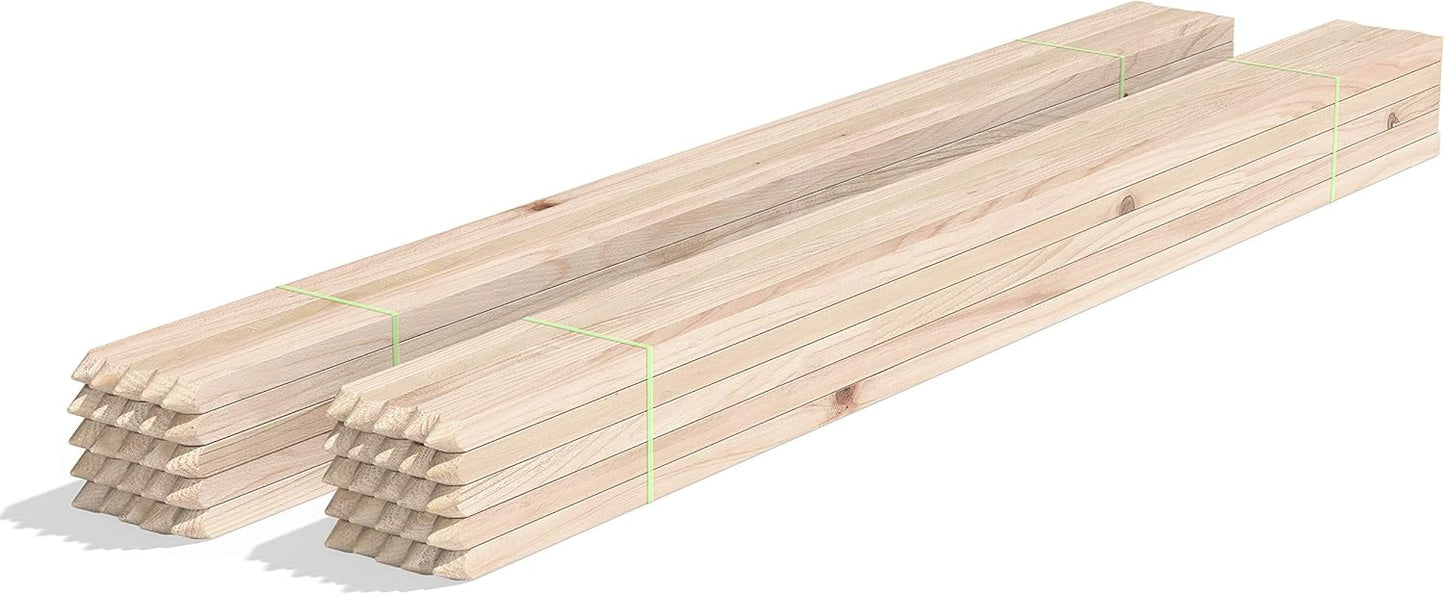 Greenes Fence 4 Ft Garden Stakes for Plant Support and More