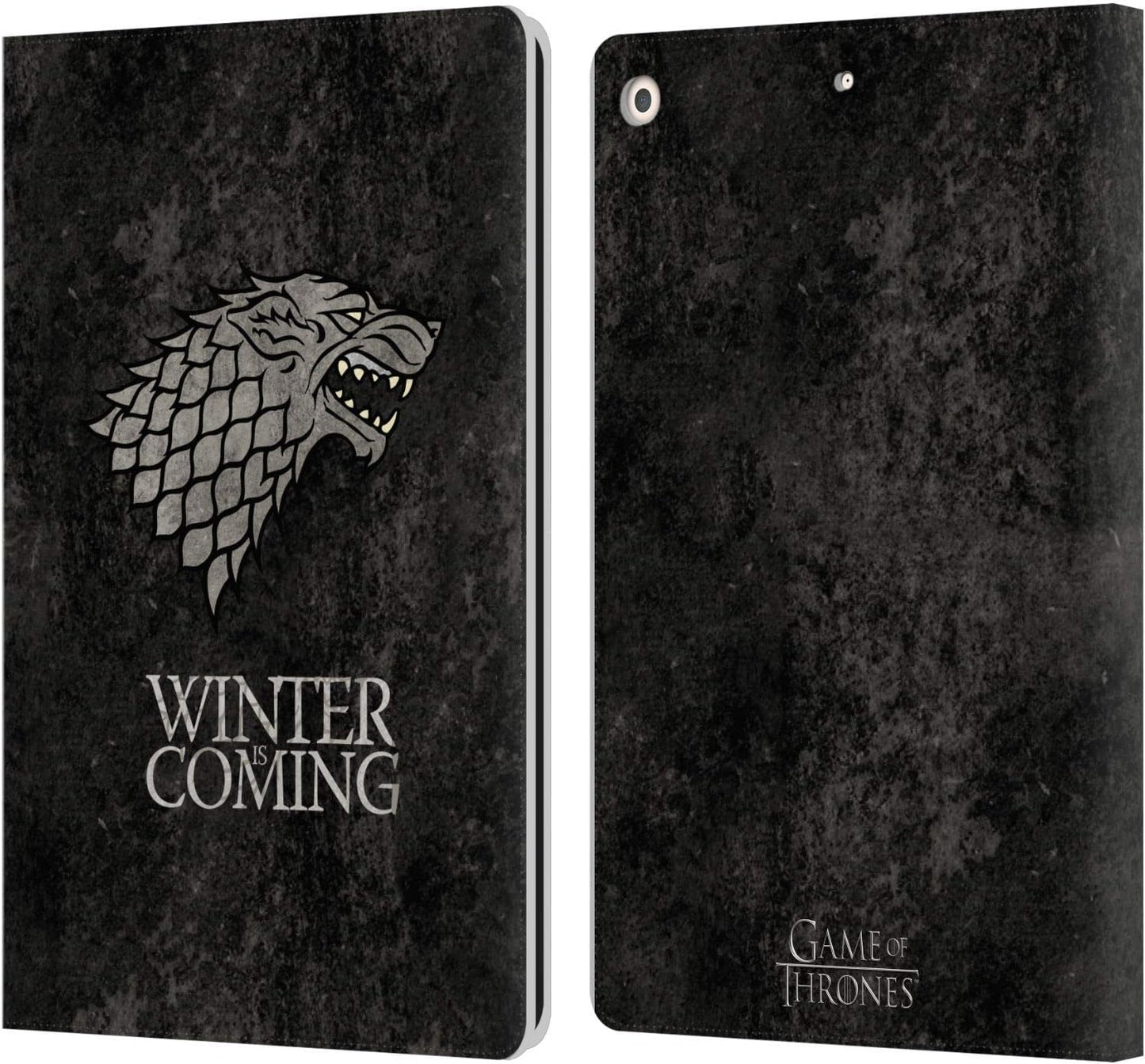 Game of Thrones Stark Leather Wallet Case for iPad 10.2 2019-2021
