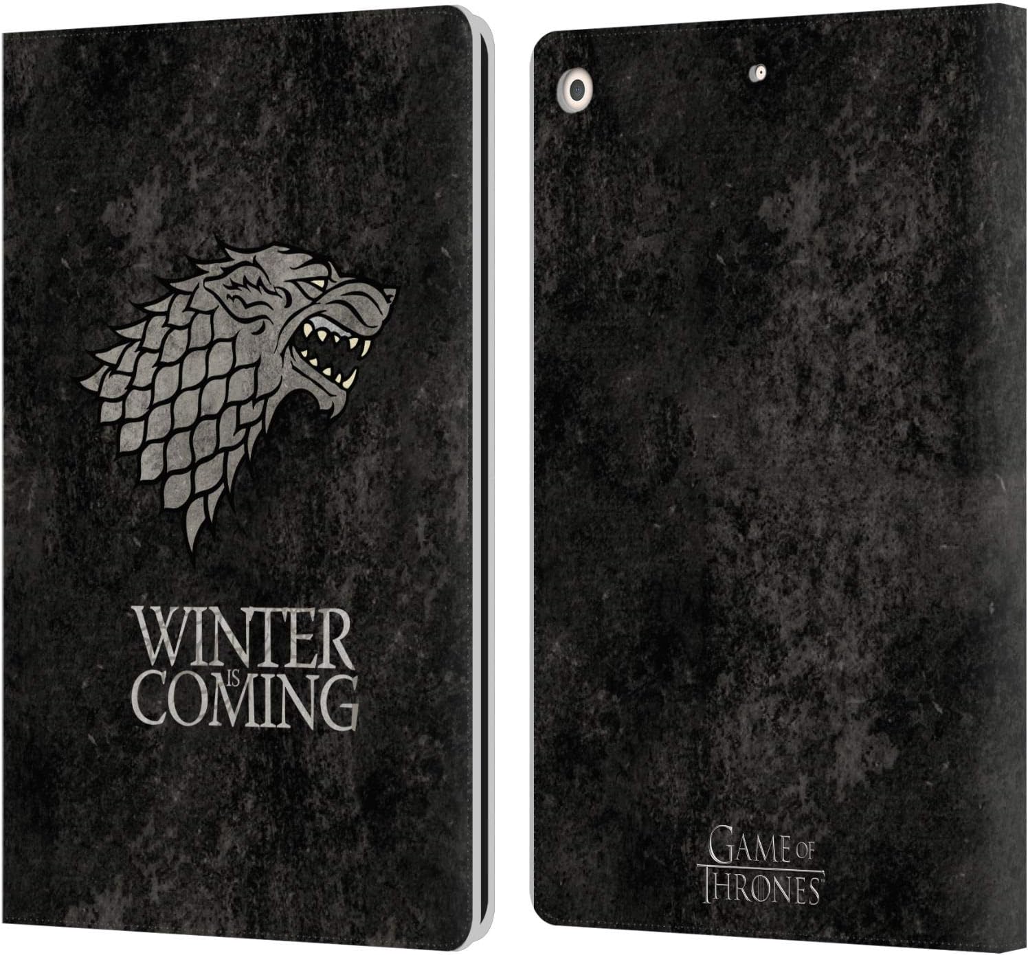 Game of Thrones Stark Leather Wallet Case for iPad 10.2 2019-2021