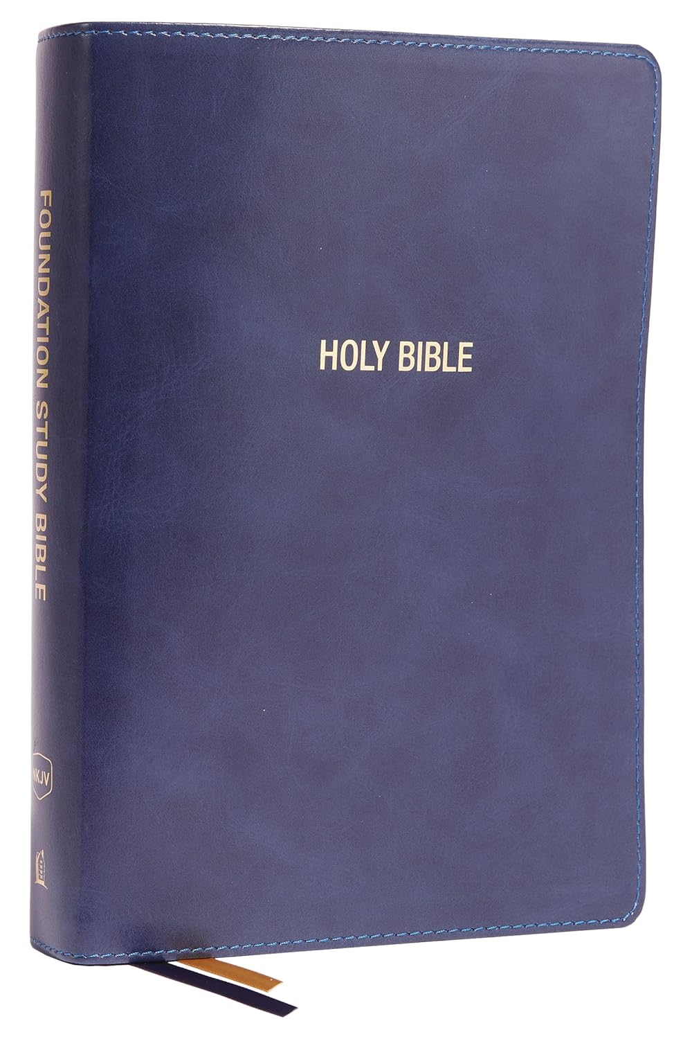 NKJV Foundation Study Bible Large Print Leathersoft Blue Edition