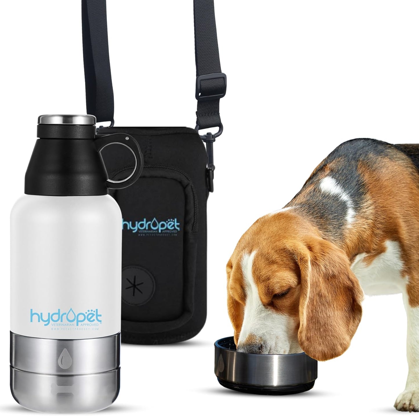 Hydropet Portable Dog Water Bottle - Insulated Travel Bottle