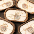Wood Dough Bowl Candle (3-Wick, Flower Shop) - Handcrafted Soy