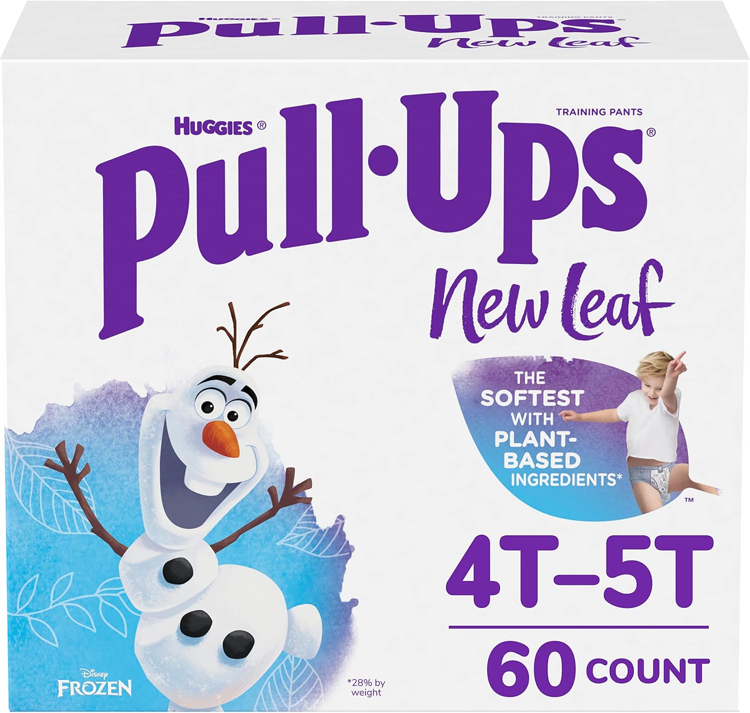 Pull-Ups New Leaf Boys' Disney Frozen Potty Training Pants 60 Ct