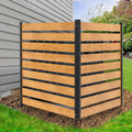 DoCred Air Conditioner Fence 2-Panel Privacy Screen - Hide AC & Trash