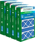 Filterbuy 15.75x27.63x3.50 Air Filter MERV 13 - High Filtration Value
