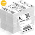 4 in x 6 in Thermal Labels 3000 Fanfold - Durable Direct Thermal