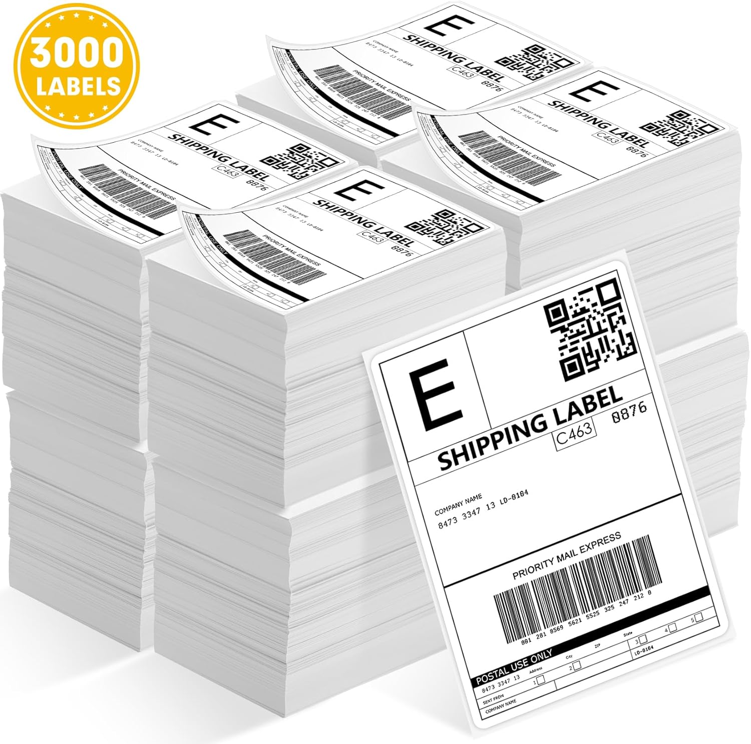JTIEO 4x6 Thermal Labels for Shipping and Inventory Needs
