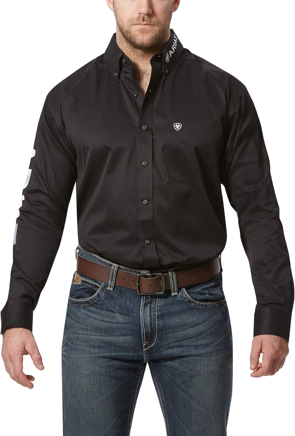 Ariat Mens Solid Twill Shirt for Comfort and Performance