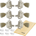 Grover 135N Deluxe Vintage Guitar Tuning Machines Nickel Set 3+3