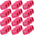 Breast Cancer Awareness Sweatband 36 Pack - Pink Ribbon Wristbands