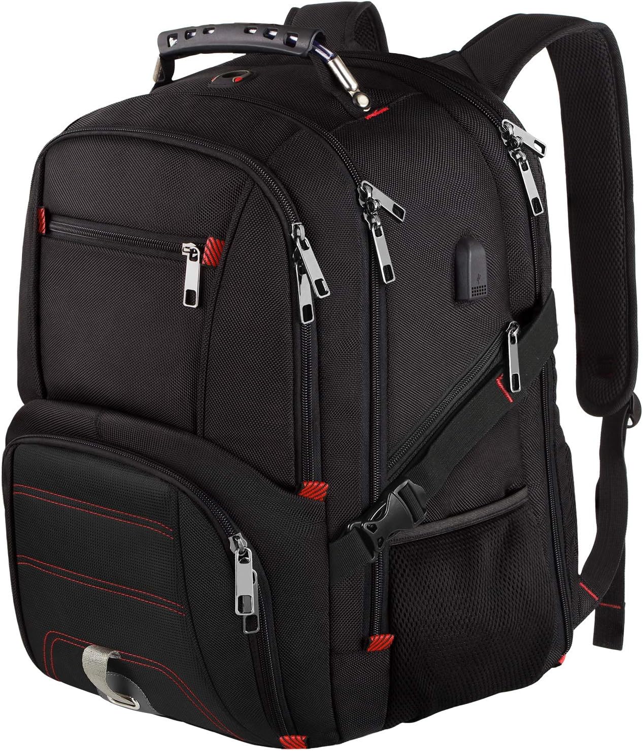 LTINVECK Extra Large Travel Laptop Backpack with USB Port