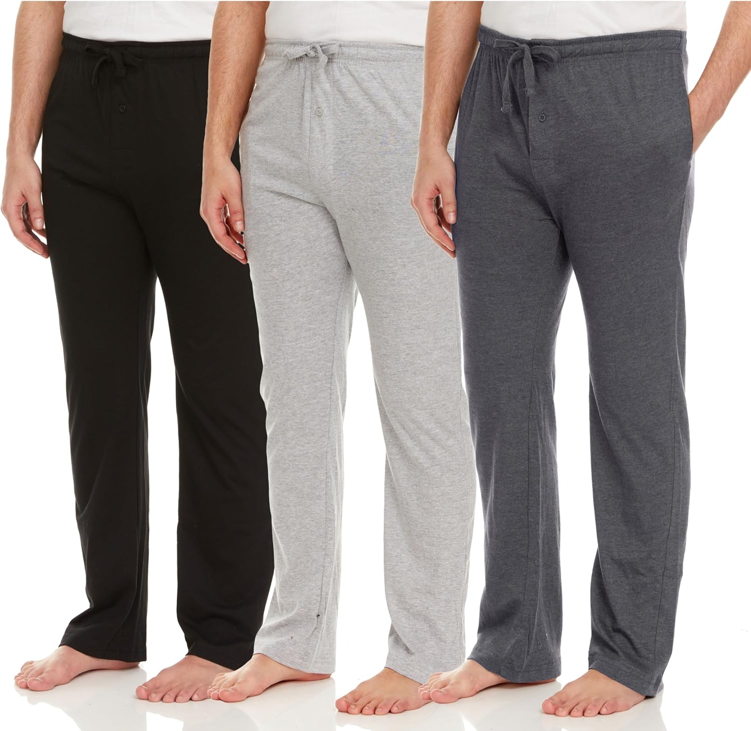DARESAY Mens Lounge Pants with Pockets - Comfortable Pajama Pants