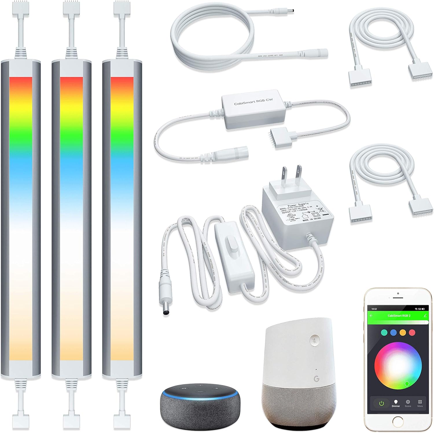 Smart Under Cabinet Lighting Strip Lights for Home and Kitchen