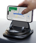 Phone Mount for Car - Adjustable Spring Dashboard Holder 360 Rotatable
