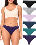 BAMBOO COOL Women's Thongs Seamless Moisture-Wicking - Soft