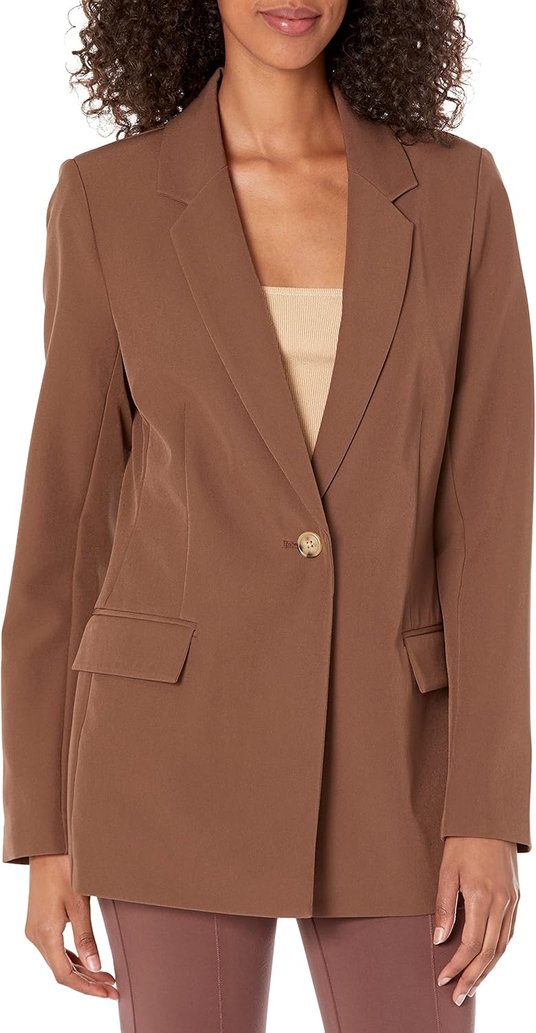 The Drop Women's Blake Long Blazer - Elevate Your Style Instantly