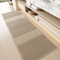 AMOAMI Waffle Bath-Mat 24in x 72in - Super Absorbent, Non Slip
