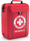 Professional Trauma First Aid Kit - Organized 265-Piece Emergency Kit