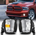 LED Fog Lights With Daytime Running & Turn Signal for RAM 1500