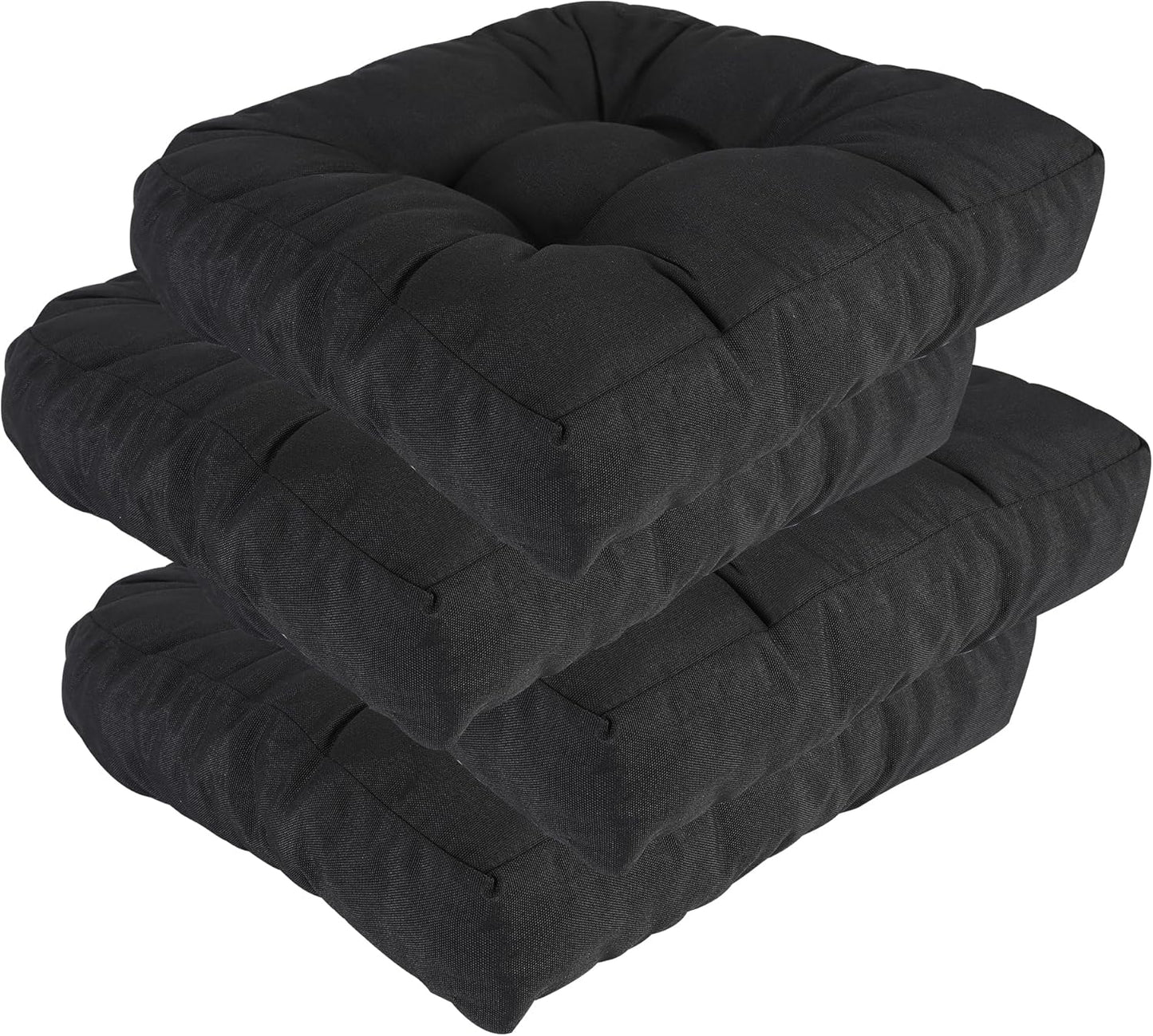 RACE LEAF Outdoor Chair Cushions 19x19 Inch 4 Pack for Comfort