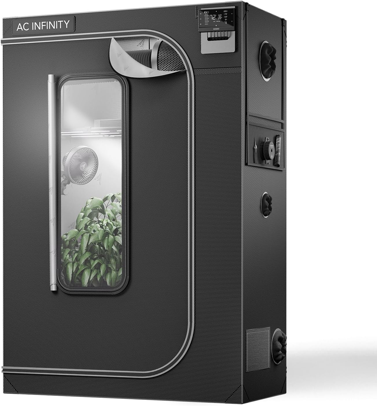 AC Infinity CLOUDLAB 642 Grow Tent 4x2 with Thickest Poles