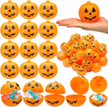 Halloween Pumpkin Containers 120 Pcs - Mini Pumpkin Candy Buckets