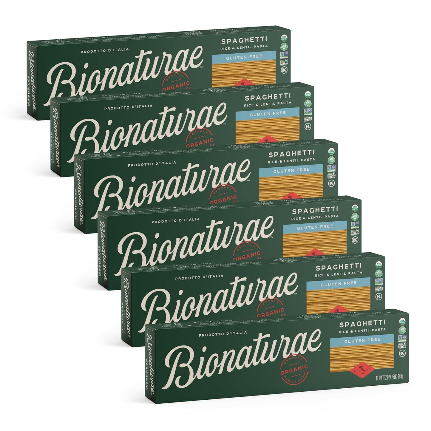 Bionaturae Gluten Free Spaghetti Pasta Noodles - High Protein