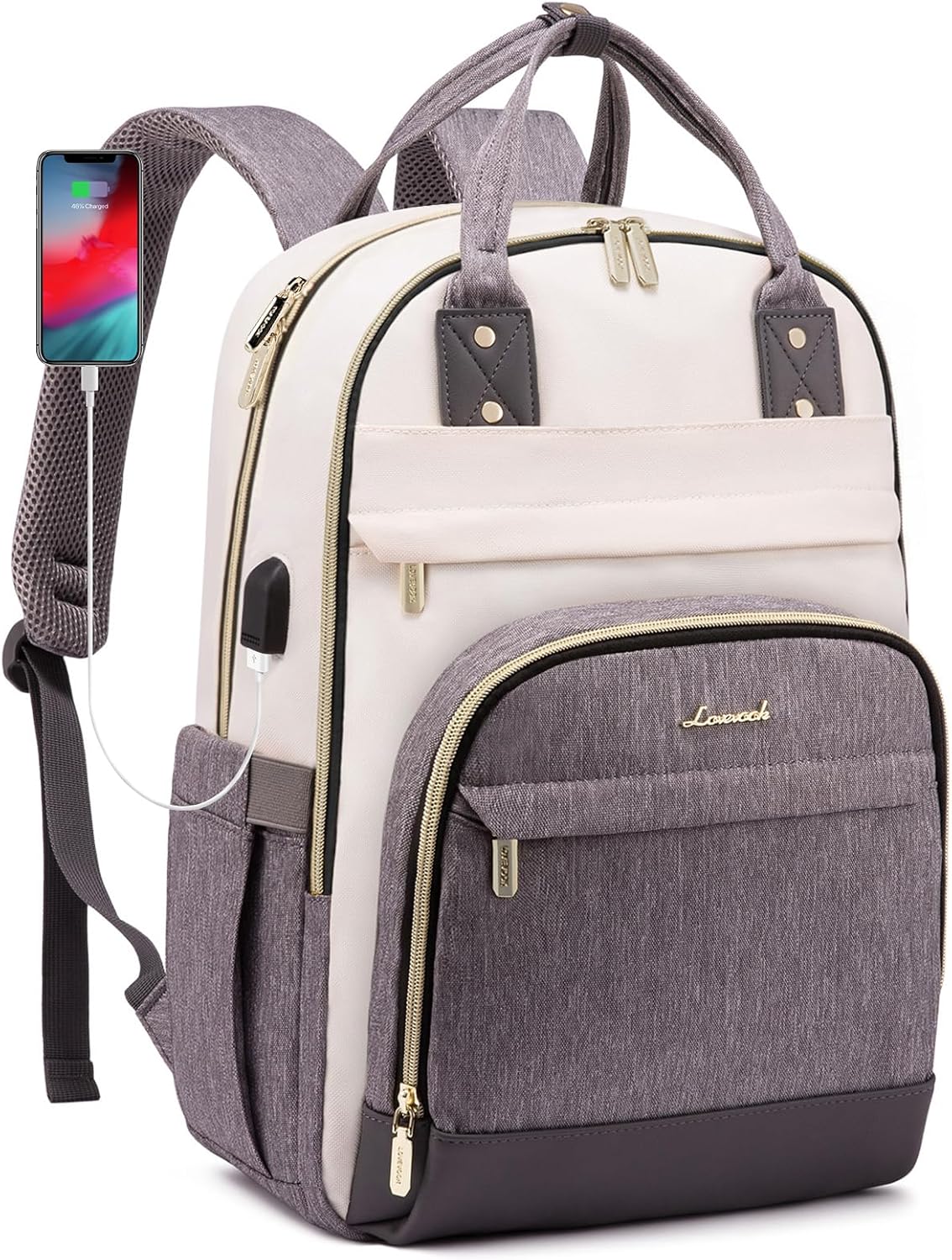 LOVEVOOK Laptop Backpack for Women - Stylish & Functional Design