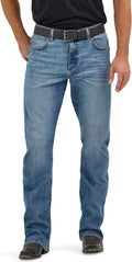 Wrangler Men's Retro Limited Edition Relaxed Fit Boot Cut Jean Jewelry