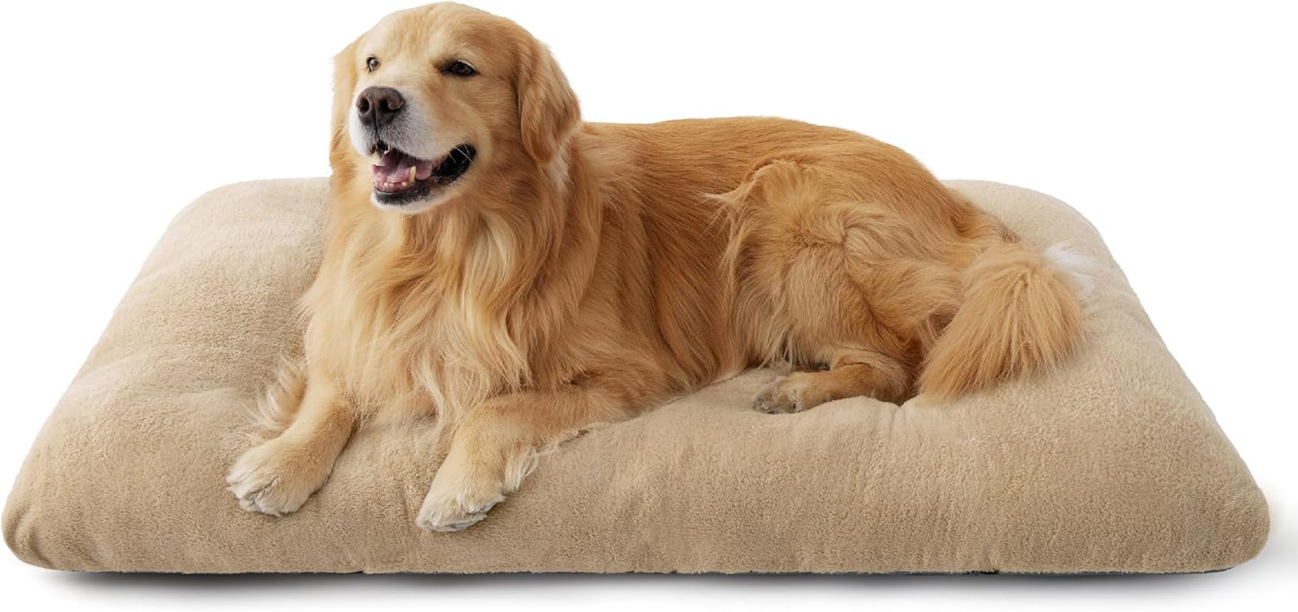 Washable XXL Dog Bed for Crate - Giant Comfort Plush Pillow