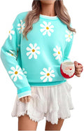 Merry Christmas Sweater Women - Festive Knit Pullover