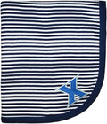 Creative Knitwear Xavier University Striped Baby and Toddler Blanket